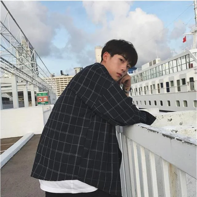 Check Black Socks 2