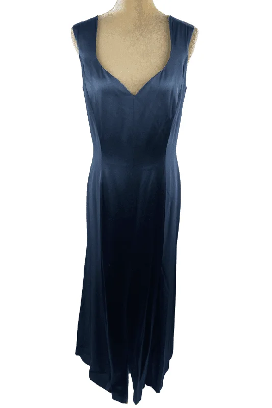 B Michael women's blue long dress size 10 Glamorous Wedding Dress