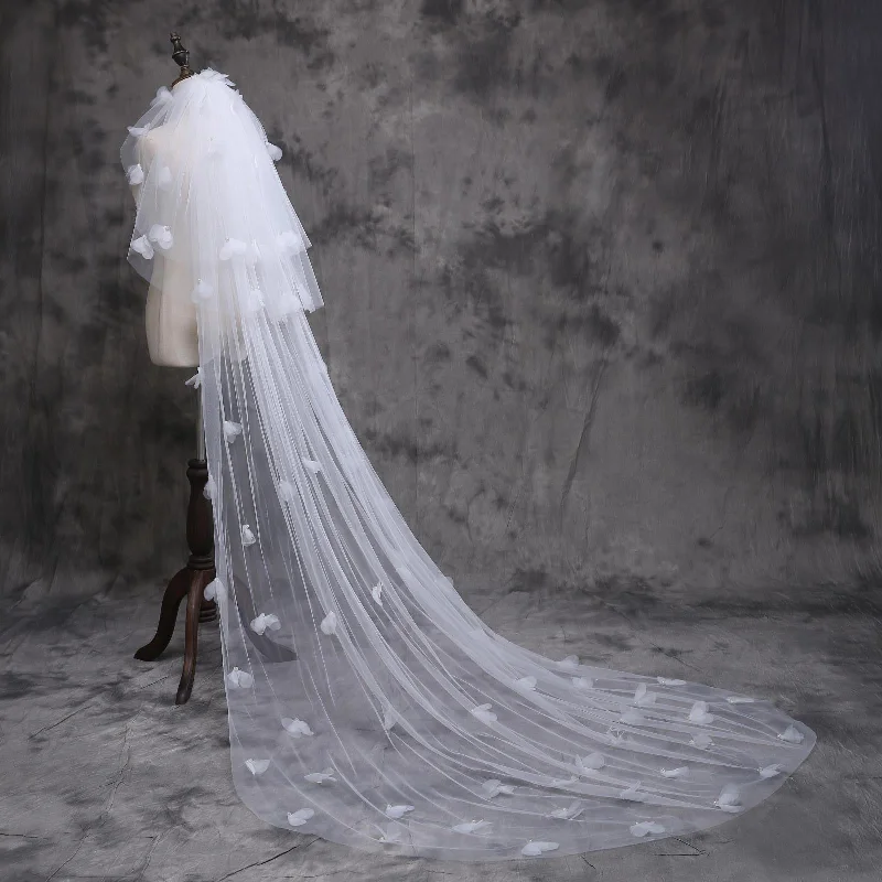 Bridal gown wedding veil A-line Bridal Dress