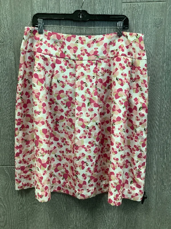 Skirt Midi By Kasper In Pink, Size: 16 Cozy Midi Dress
