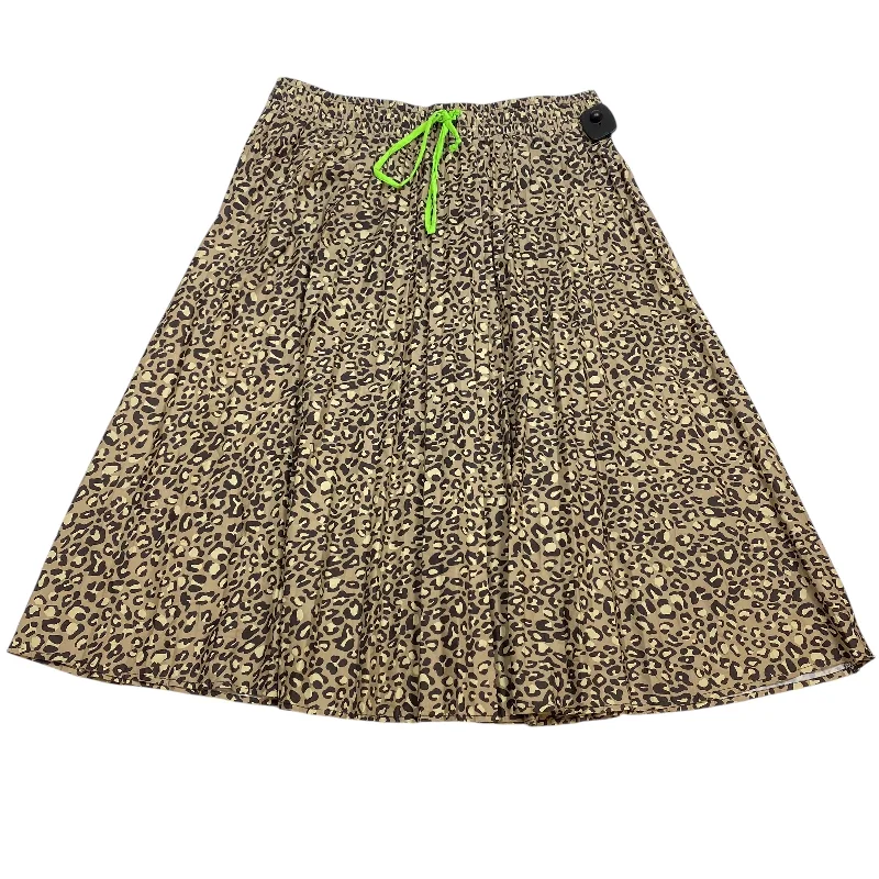 Skirt Midi By Wild Fable In Animal Print, Size: Xl Everyday Midi Skirt