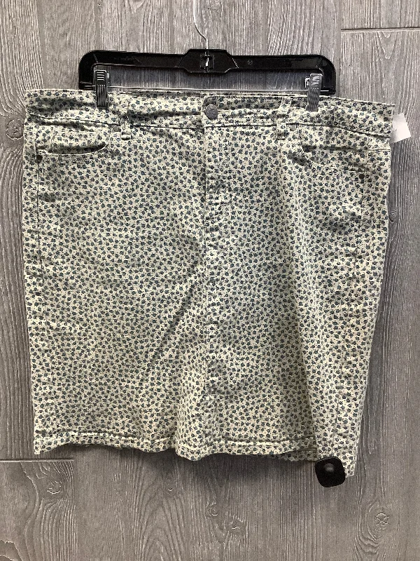 Skirt Midi By Wrangler In Green, Size: 16 Chic Midi Skirt